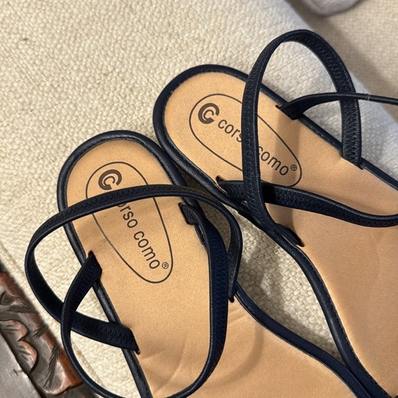 Corso Como Bakima Sandals in Black - Picture 3 of 7